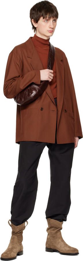 LEMAIRE Brown Western Boots - Picture 5