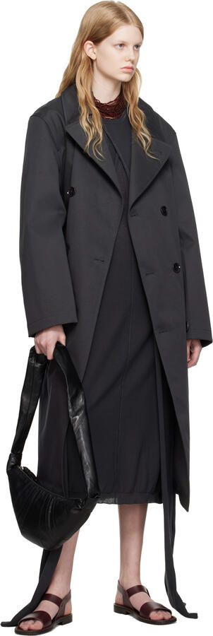 LEMAIRE Burgundy Classic Sandals - Picture 3