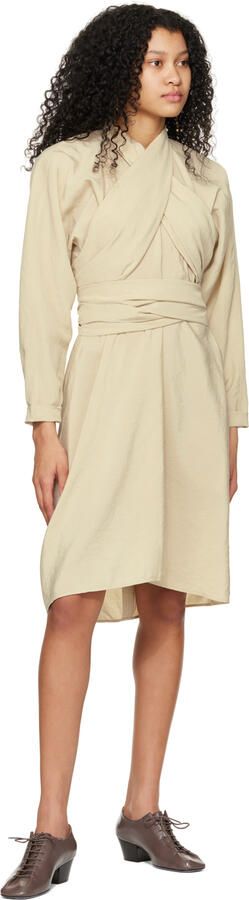 LEMAIRE Gray Heeled Derbies - Picture 4