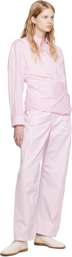 LEMAIRE White Piped Slippers - Picture 4