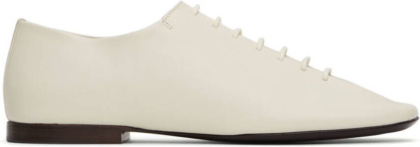 LEMAIRE White Flat Derbys
