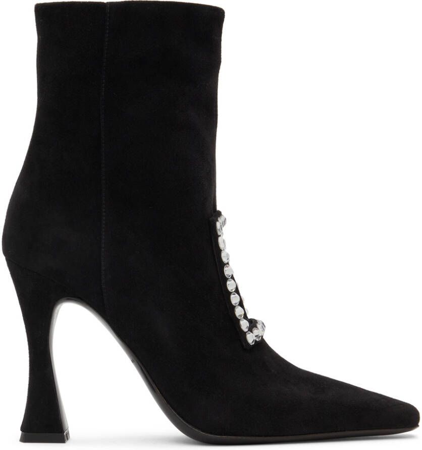 Les Petits Joueurs Black Hoya Boots - Picture 5