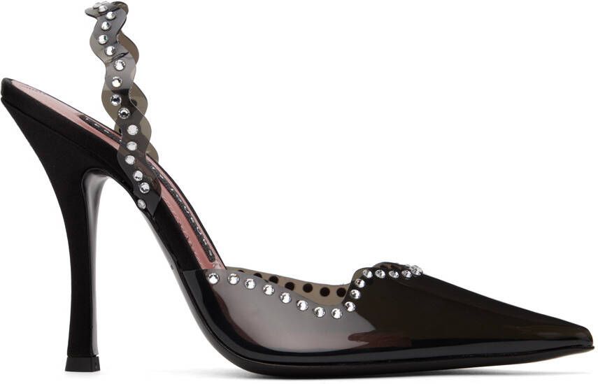 Les Petits Joueurs Black Jerry Waves Heels