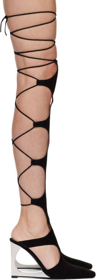 Les Petits Joueurs Black Venus Heels