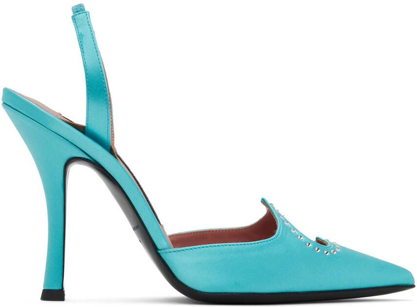 Les Petits Joueurs Blue Jerry Heels - Picture 5