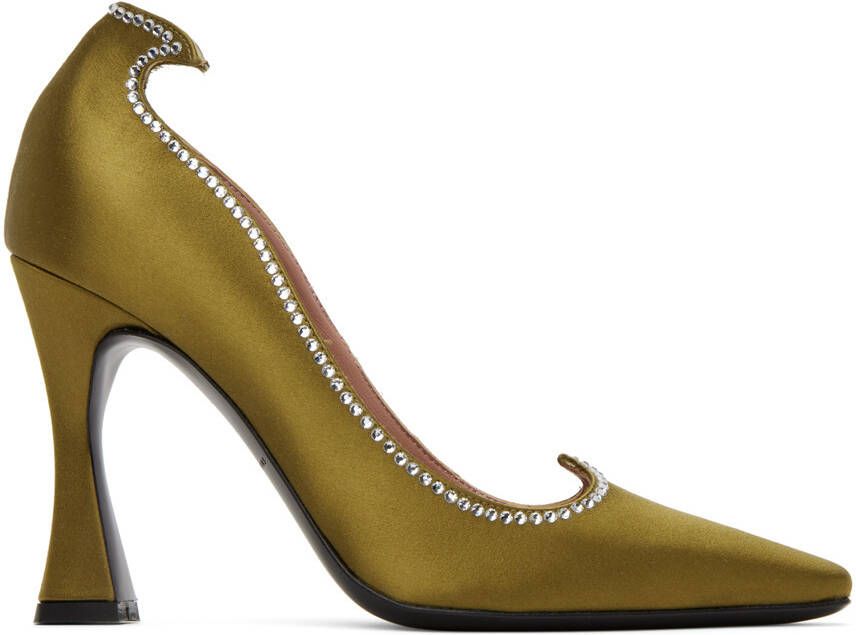 Les Petits Joueurs Khaki Taya Heels