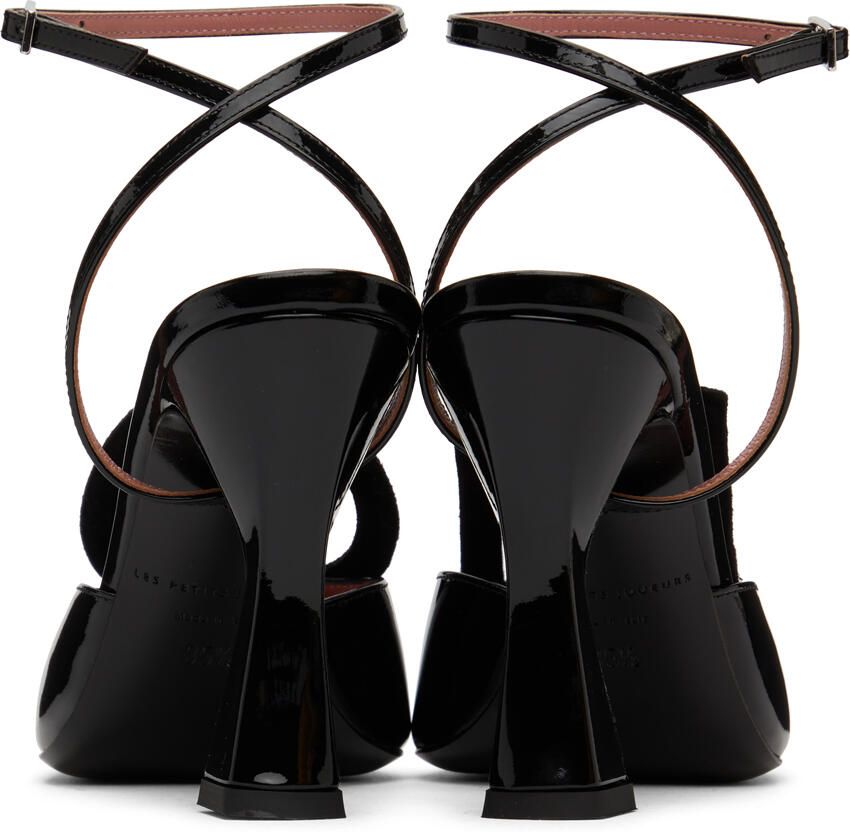 Les Petits Joueurs Black Maxi Aster Mules