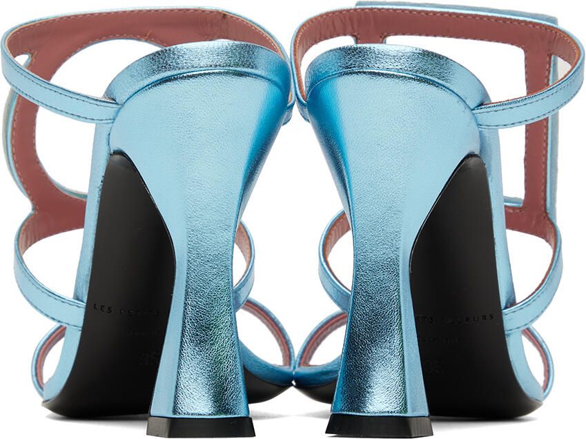 Les Petits Joueurs Blue Hoya Heeled Sandals