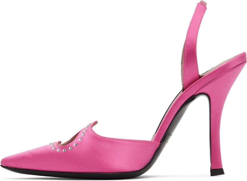 Les Petits Joueurs Pink Jerry Heels - Picture 3