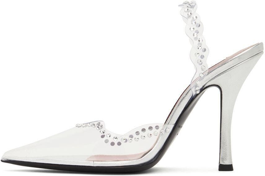 Les Petits Joueurs Silver Jerry Waves Heels - Picture 3