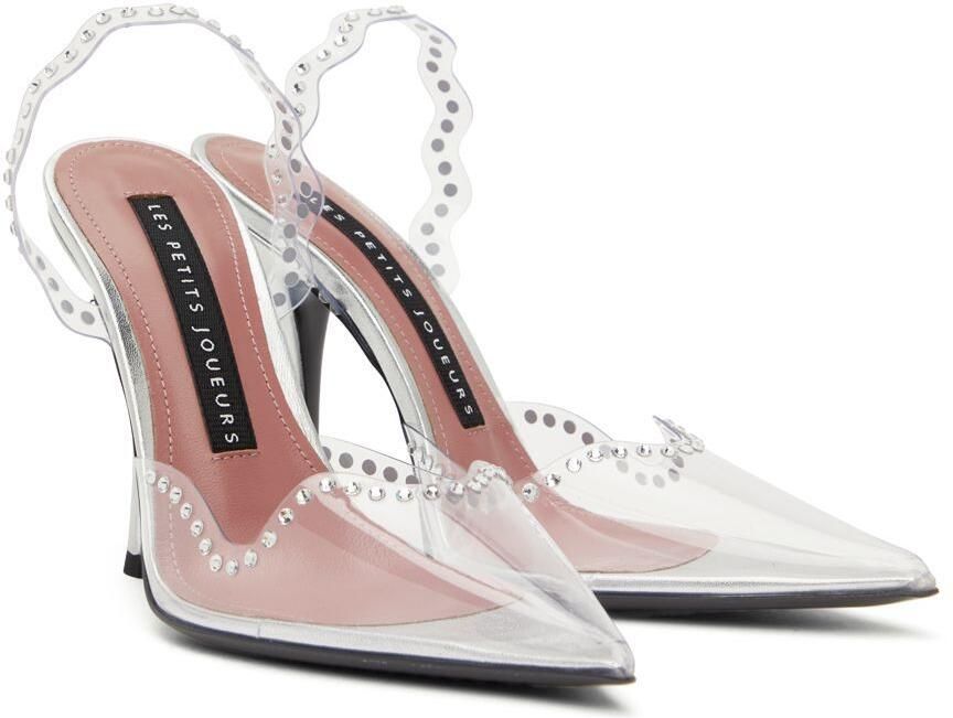 Les Petits Joueurs Silver Jerry Waves Heels - Picture 2