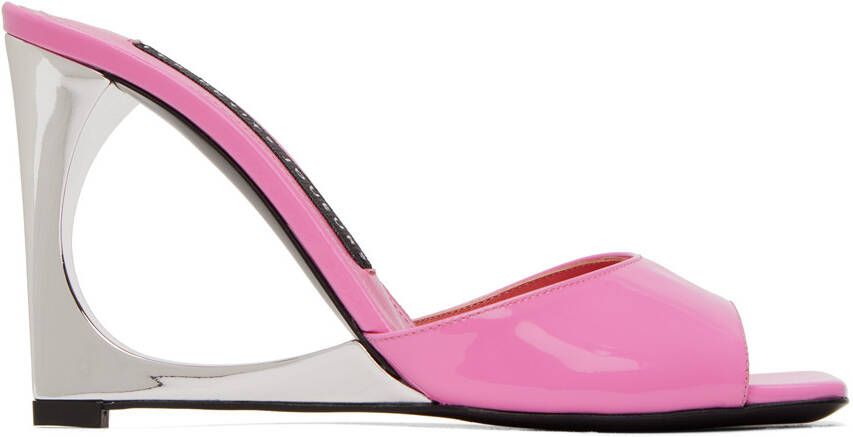 Les Petits Joueurs Pink Lola Heeled Sandals