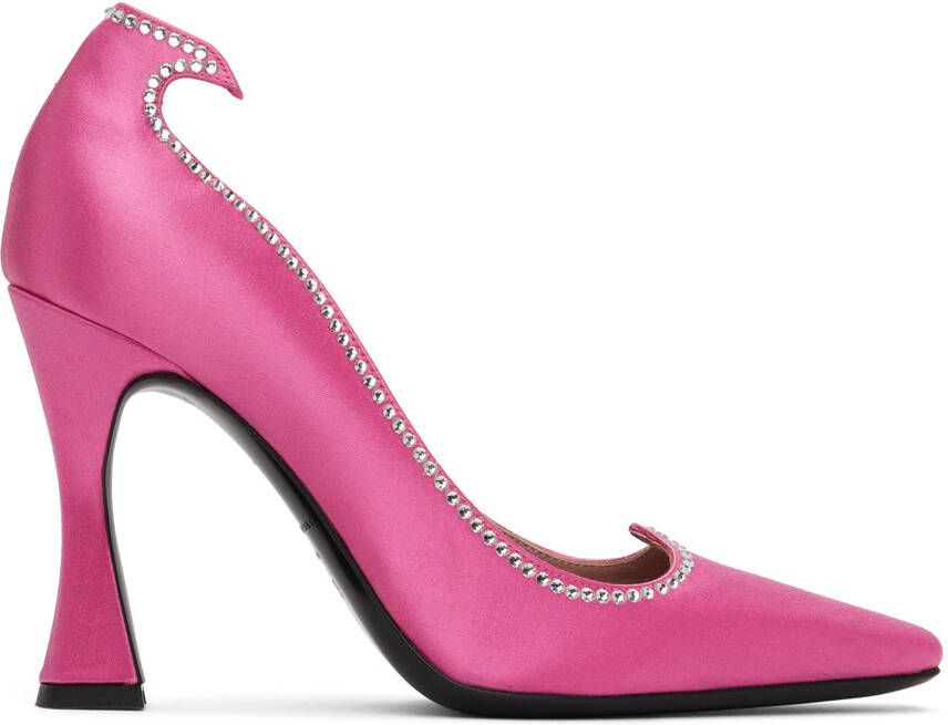 Les Petits Joueurs Pink Taya Heels - Picture 5