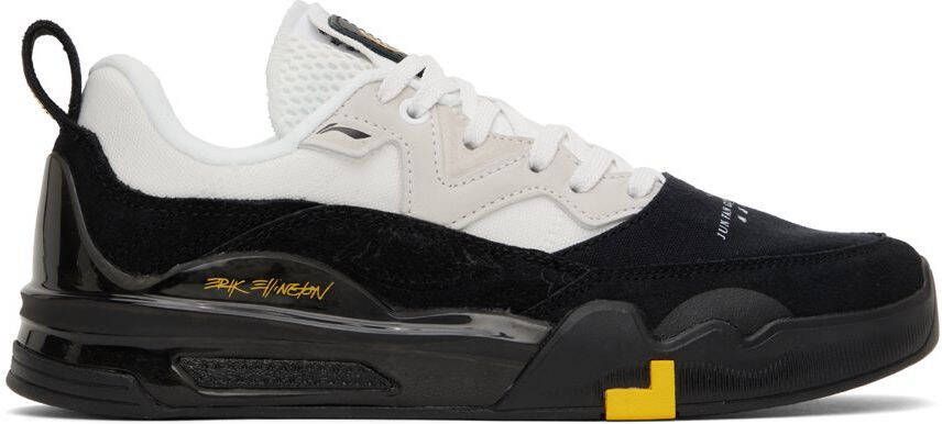 Li-Ning Black Erik Ellington & Bruce Lee Edition Skateboarding Pro Sneakers - Picture 4