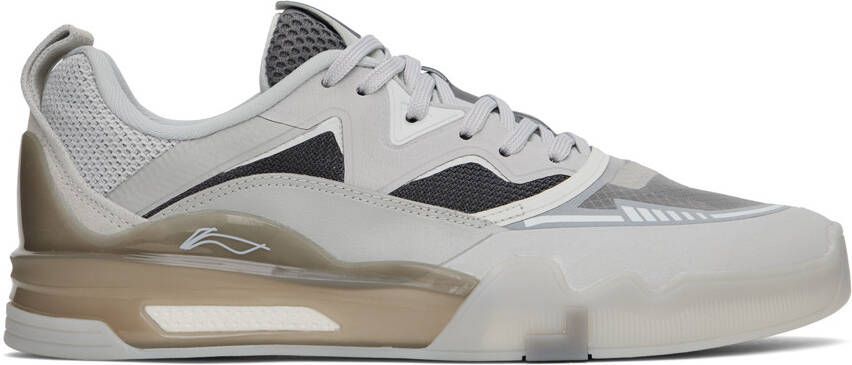 Li-Ning Gray Erik Ellington Edition Skateboarding Pro Sneakers - Picture 5