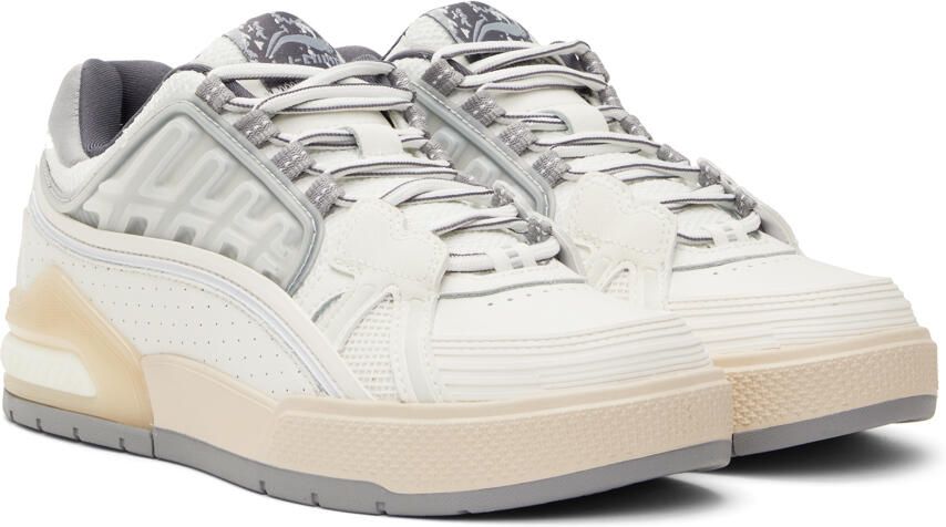 Li-Ning White Millenium Era Sneakers - Picture 2