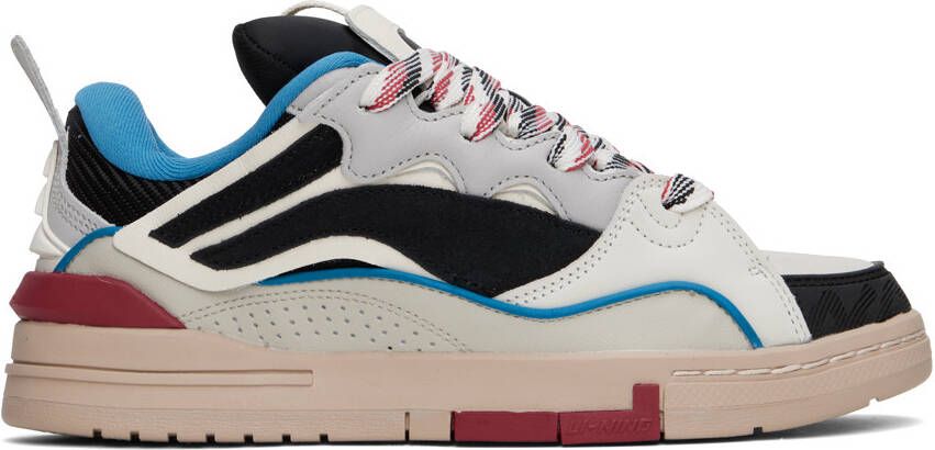 Li-Ning Multicolor Wave Golden Sneakers - Picture 5