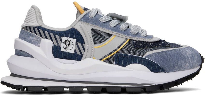 Li-Ning Navy & Gray Cosmos Eternal Sneakers - Picture 5