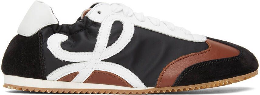 Loewe Black & Brown Ballet Runner Sneakers - Picture 5