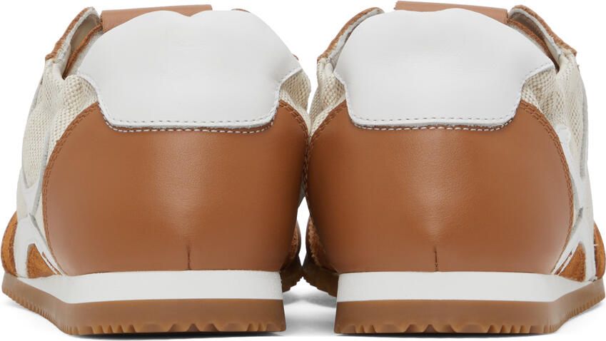 Loewe Beige & Tan Ballet Runner Sneakers - Picture 2