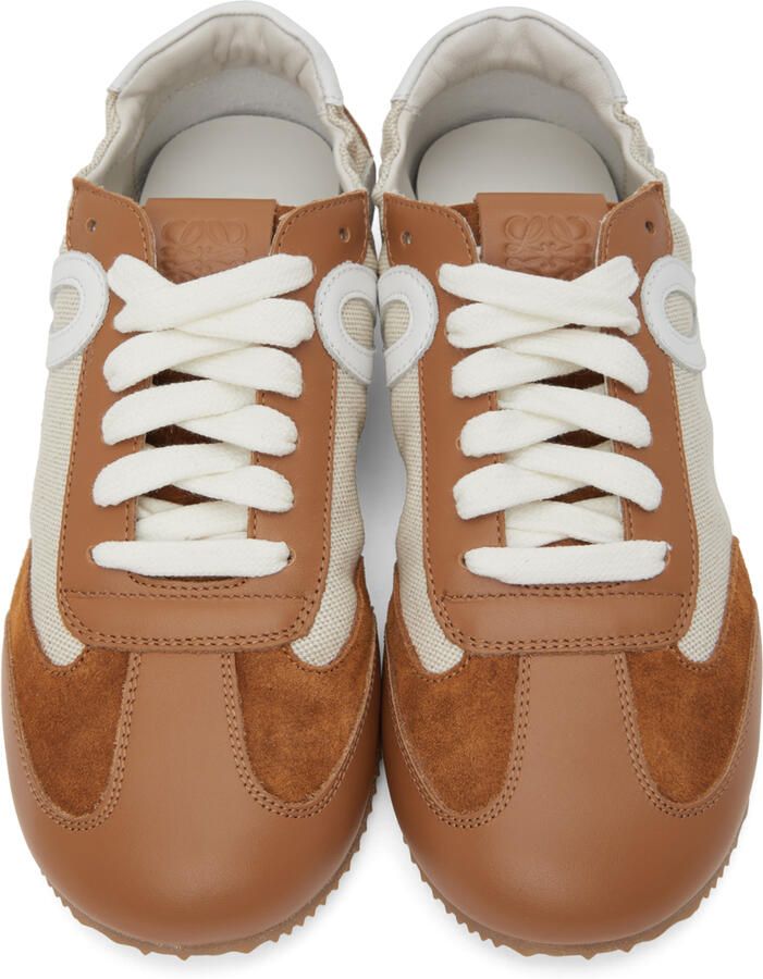 Loewe Beige & Tan Ballet Runner Sneakers