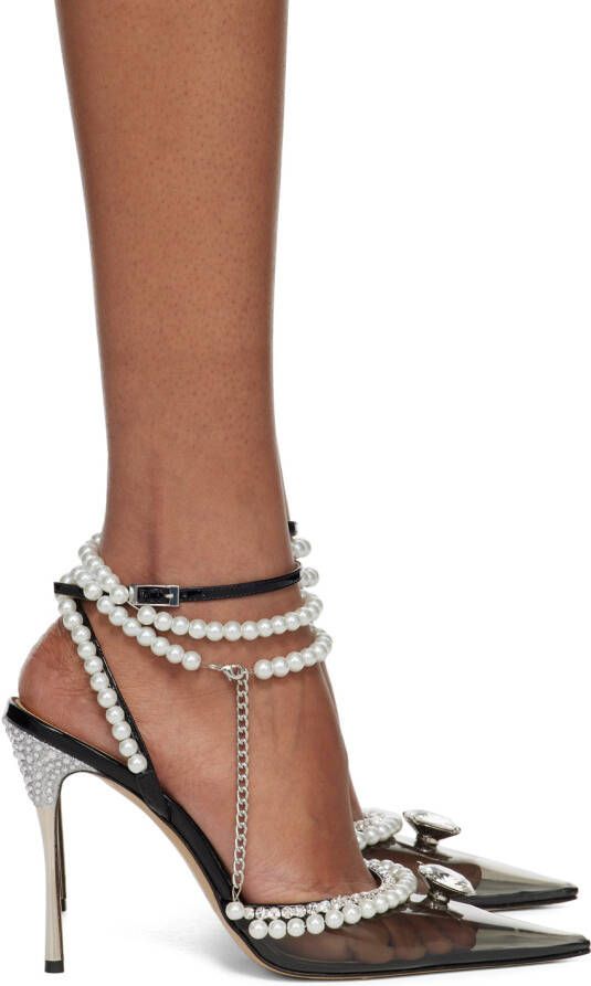 MACH & MACH Black Diamond Of Elizabeth Heels - Picture 3