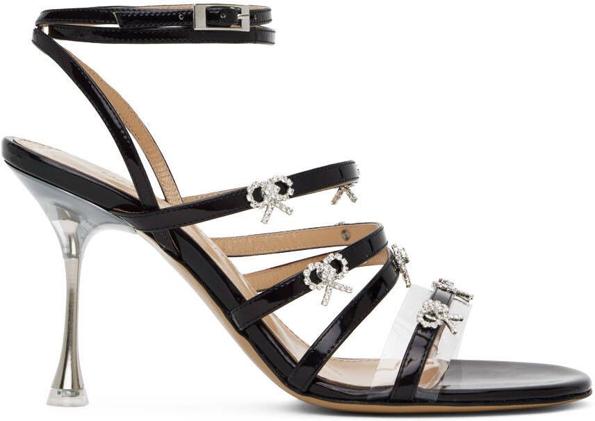 MACH & MACH Black Camille 95 Heels