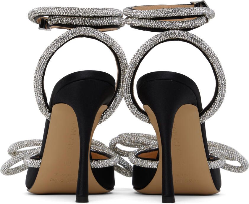 MACH & MACH Black Double Bow Heels
