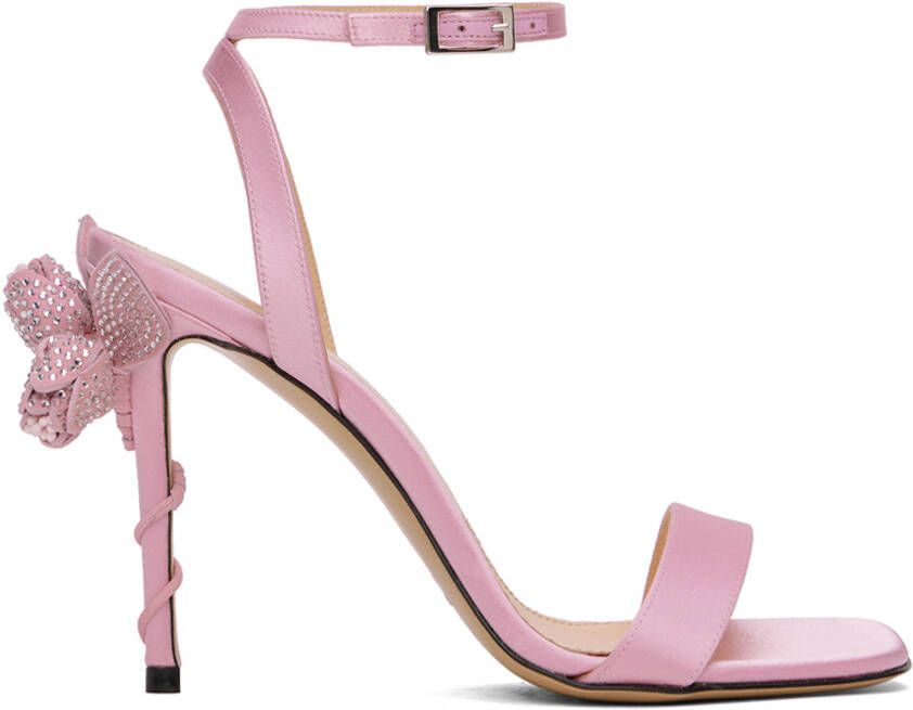 MACH & MACH Pink Wonder Tulip Heeled Sandals - Picture 5