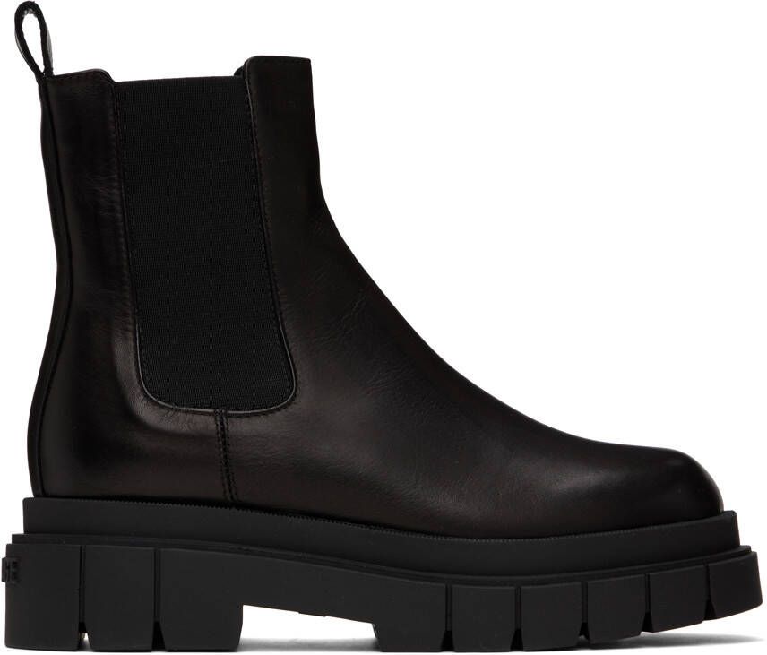 Mackage Black Storm Chelsea Boots