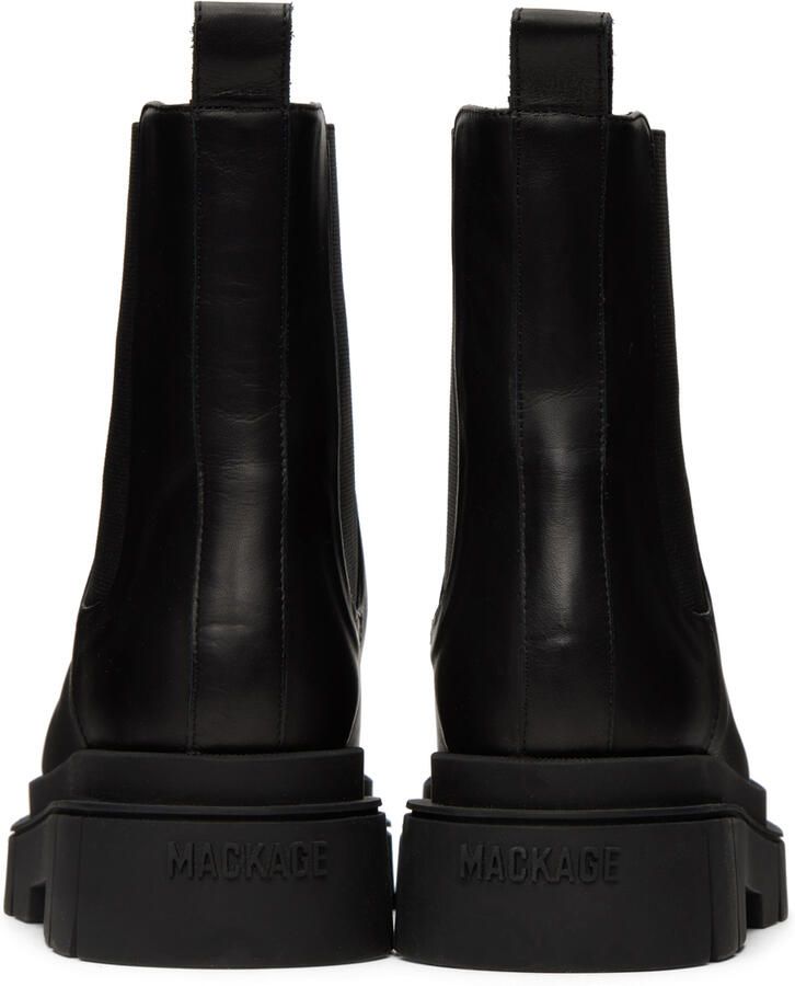 Mackage Black Storm Chelsea Boots