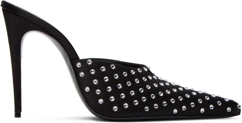 Magda Butrym Black Crystal Heels
