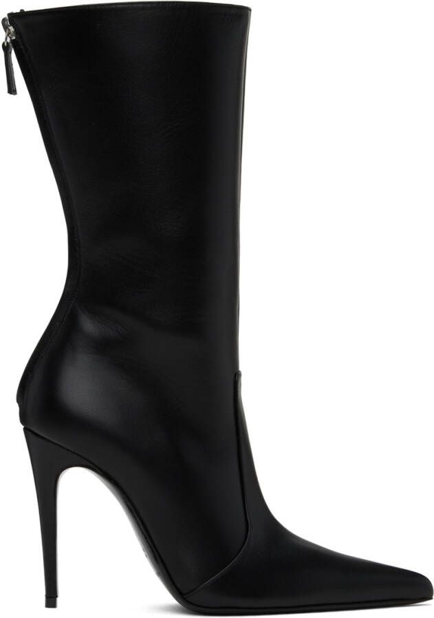 Magda Butrym Black Sharp Boots - Picture 2