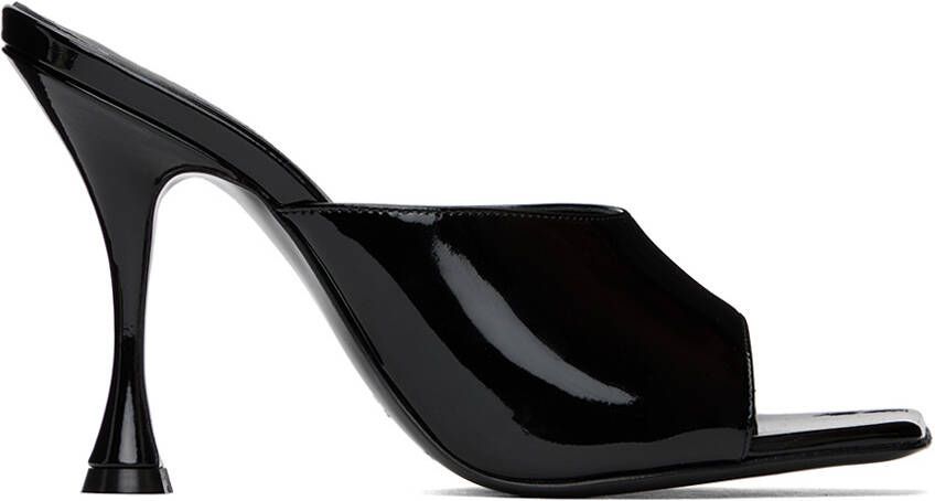 Magda Butrym Black Square Toe Mules - Picture 5