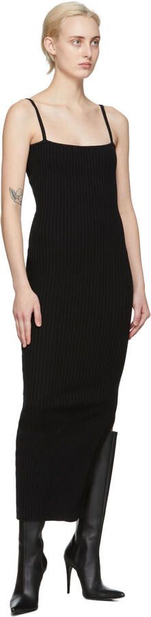 Magda Butrym Black Leather Pointed Tall Boots - Picture 4