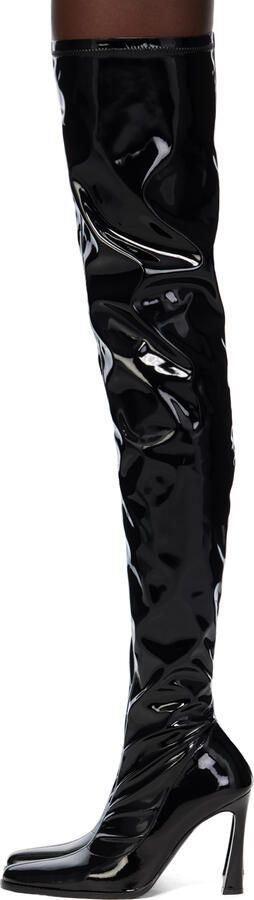 Magda Butrym Black Retro Tall Boots - Picture 3