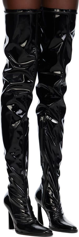 Magda Butrym Black Retro Tall Boots - Picture 2