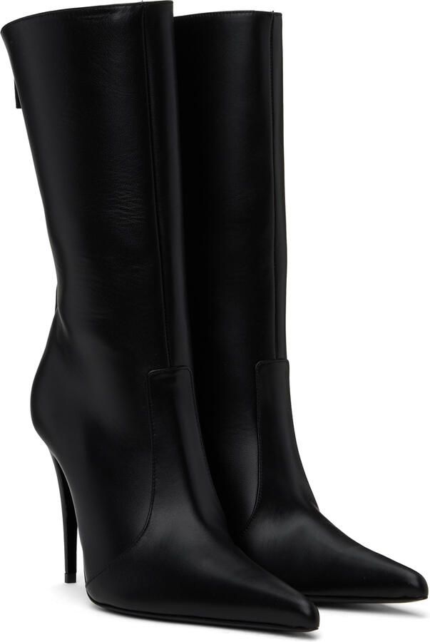 Magda Butrym Black Sharp Boots - Picture 3