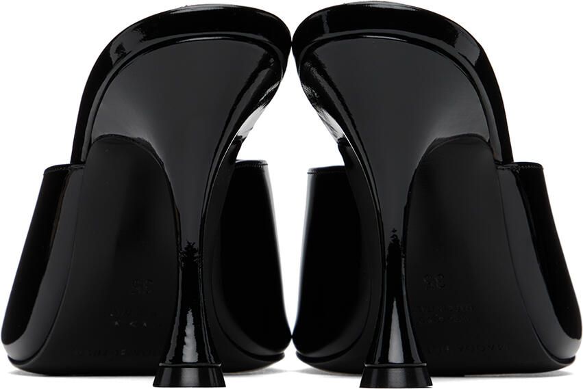 Magda Butrym Black Square Toe Mules