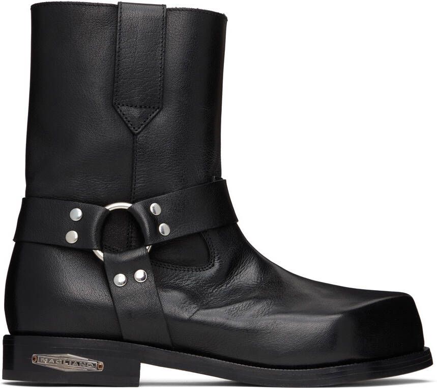 Magliano Black Monster Biker Boots - Picture 5