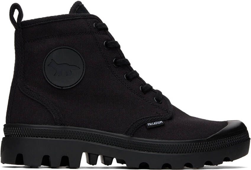 Maison Kitsuné Black Palladium Edition Pallabrousse Sneakers - Picture 5