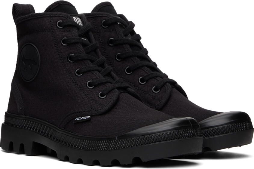 Maison Kitsuné Black Palladium Edition Pallabrousse Sneakers - Picture 3