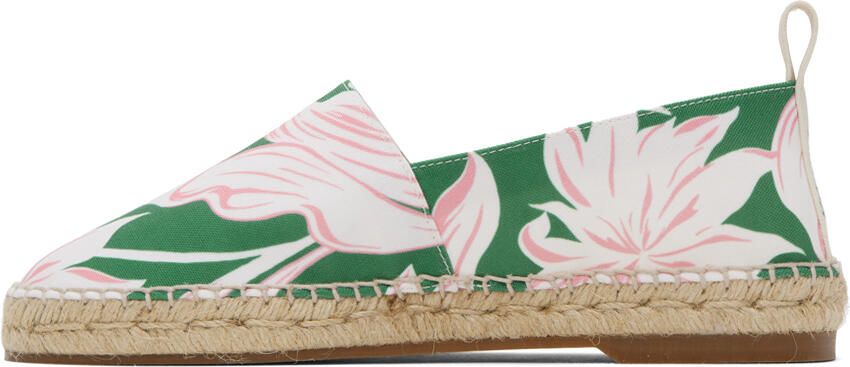 Maison Kitsuné Green Olympia Le-Tan Espadrilles - Picture 3