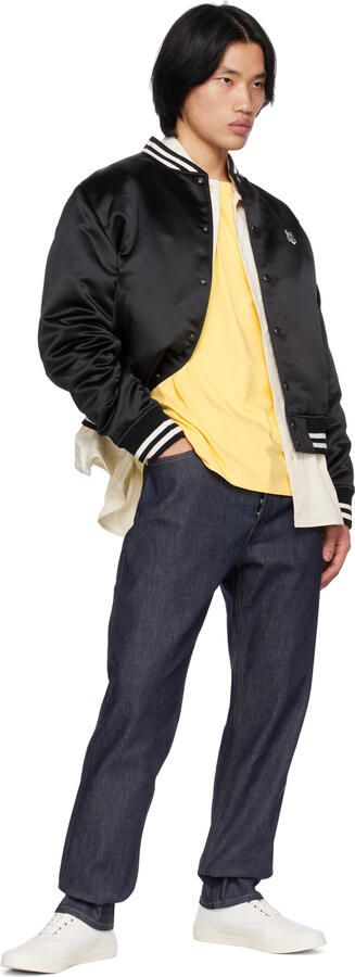 Maison Kitsuné White Canvas Laced Sneakers - Picture 4