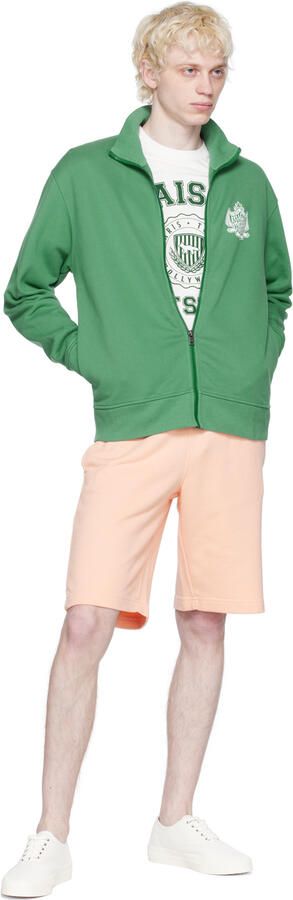 Maison Kitsuné White Olympia Le-Tan Sneakers - Picture 4