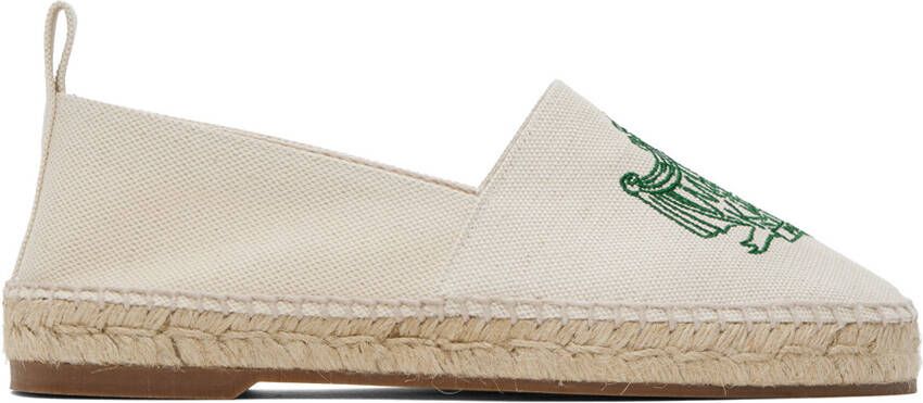 Maison Kitsuné Off-White Olympia Le-Tan Crest Espadrilles - Picture 5