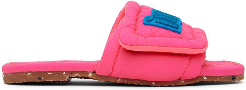 Maison Mangostan Kids Pink Sandia Slides - Picture 4