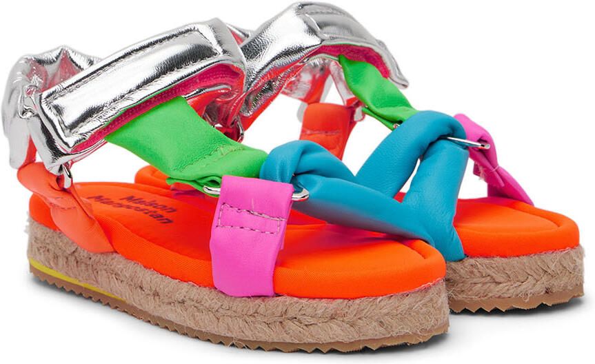 Maison Mangostan Kids Multicolor Albaricoque Espadrilles