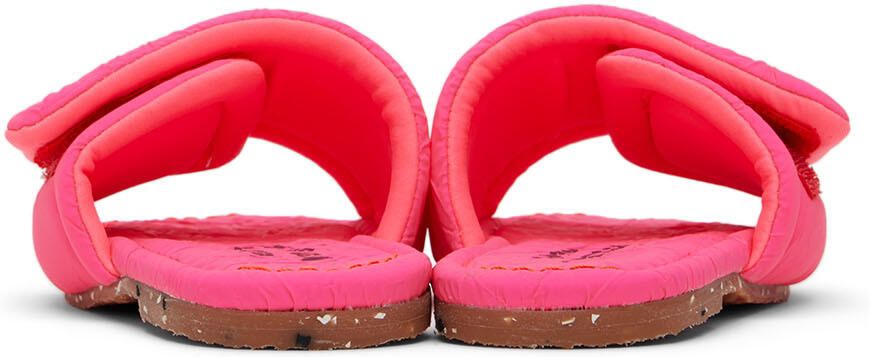 Maison Mangostan Kids Pink Sandia Slides - Picture 2