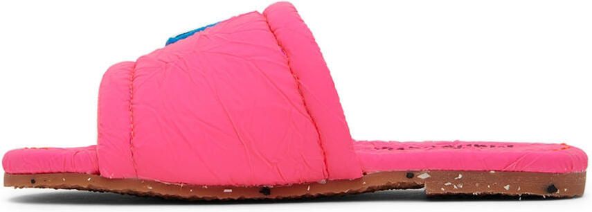 Maison Mangostan Kids Pink Sandia Slides - Picture 3